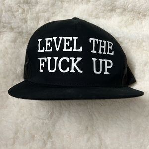 LEVEL THE F UP SnapBack